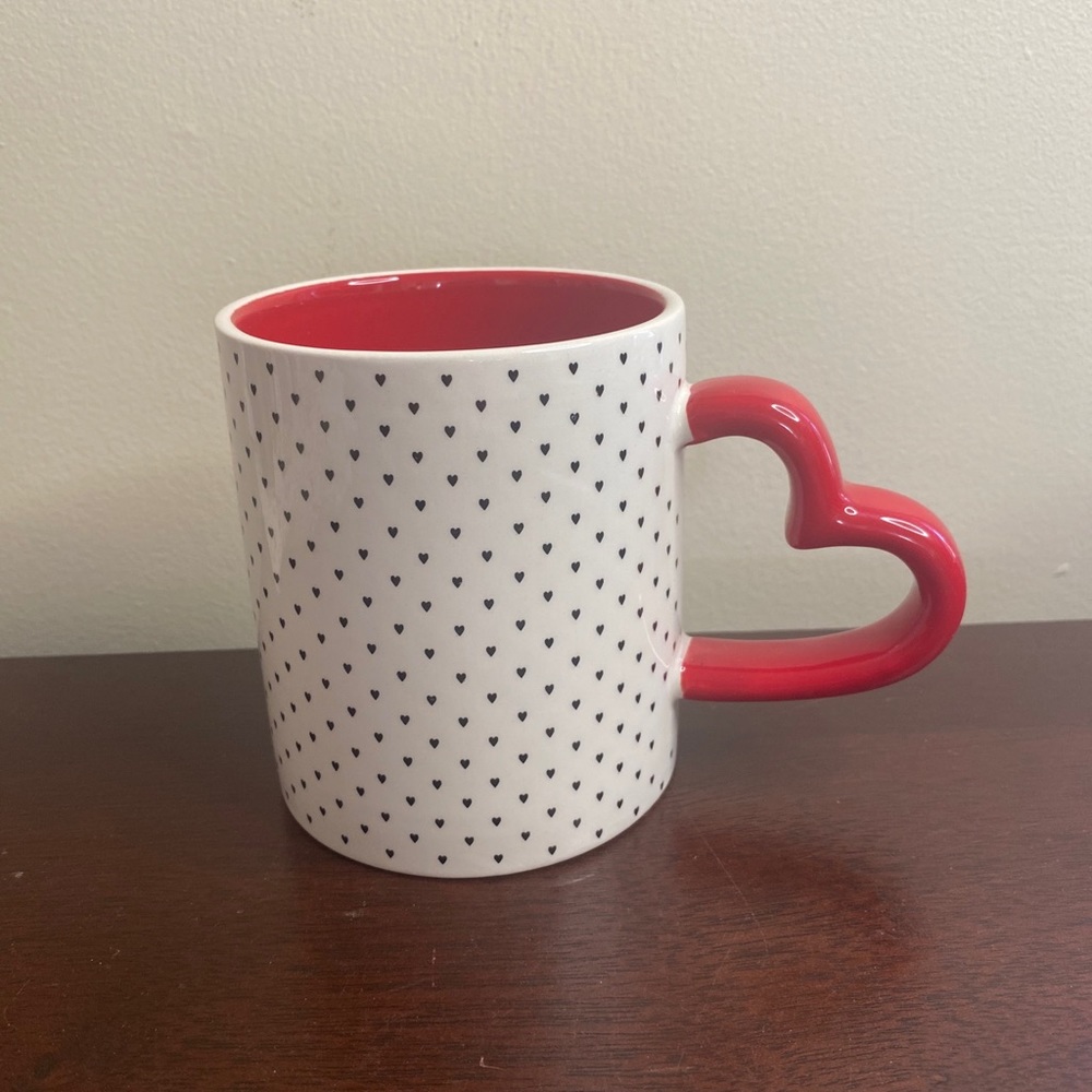 “Celebrate It” Heart Mug with Heart Shaped Handle